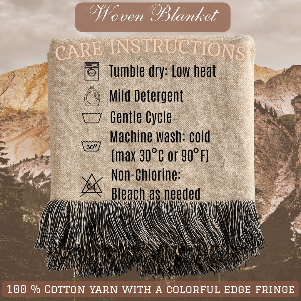 Medieval Castle Knight Woven Blanket