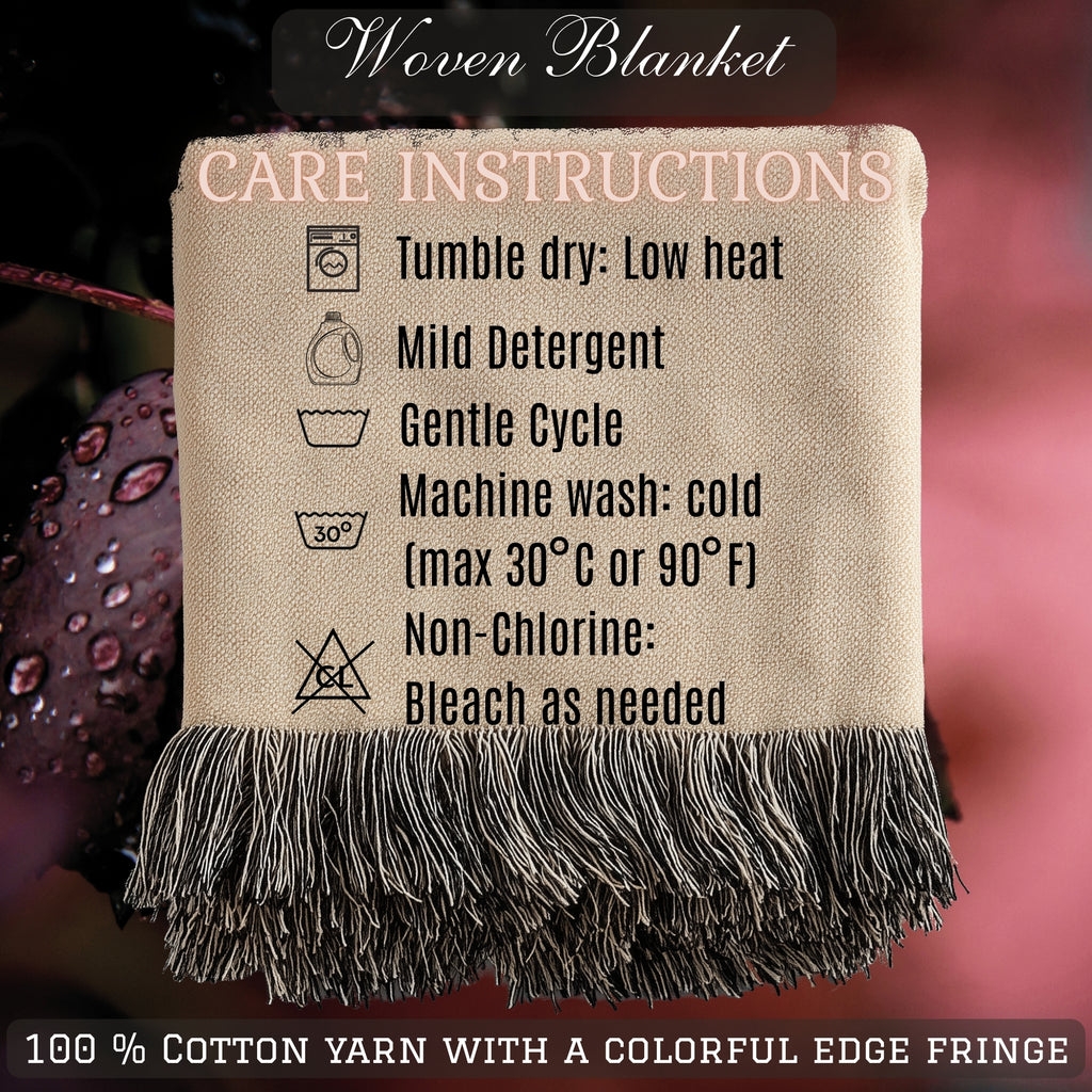 Vampire Castle Gothic Woven Blanket