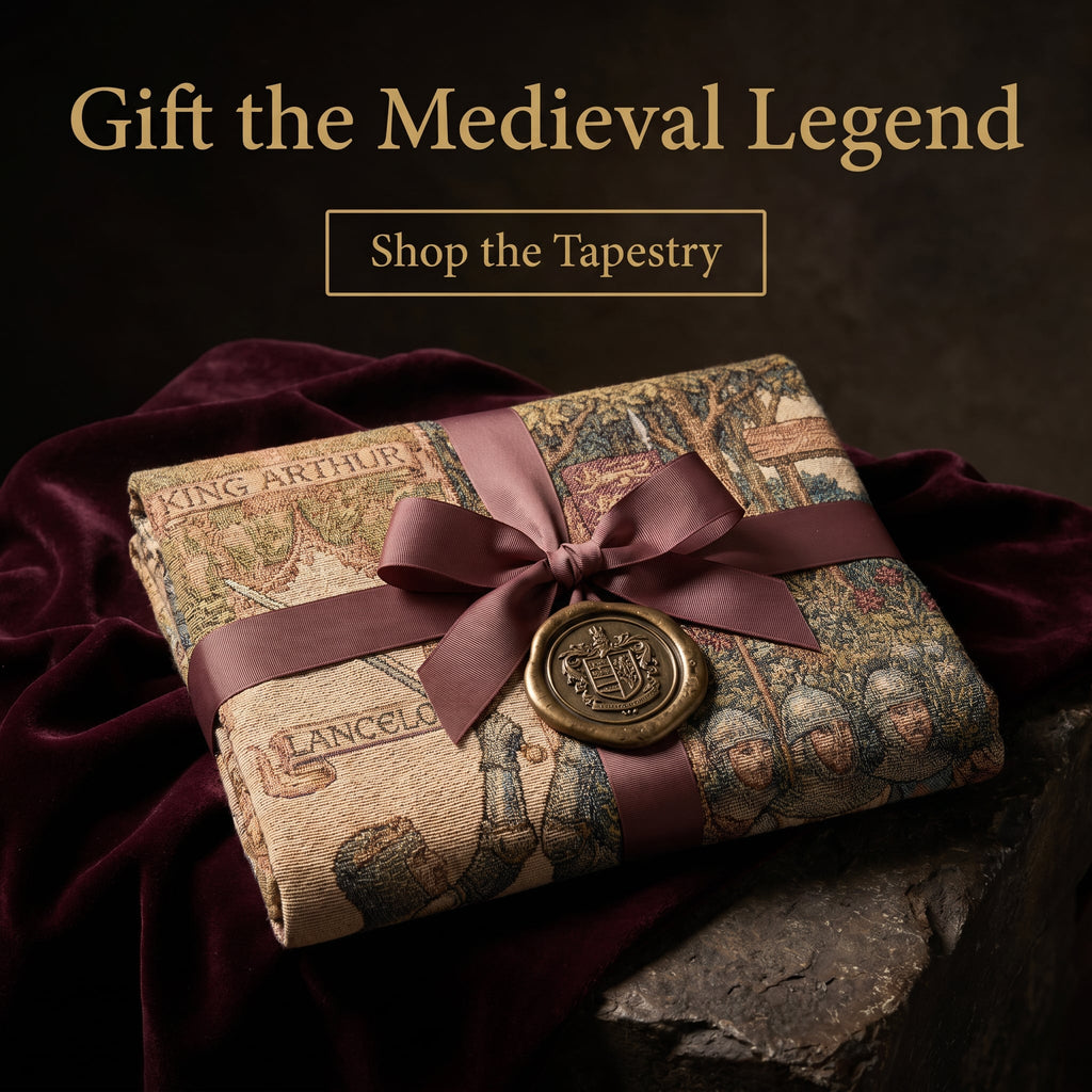 King Arthur Medieval Woven Blanket
