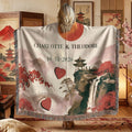 Personalized Wedding Date Woven Blanket
