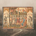 King Arthur Medieval Woven Blanket