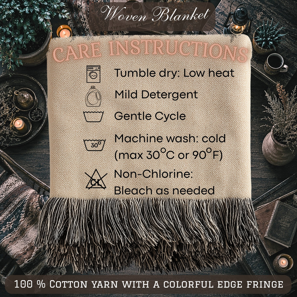 Dark Caballero Woven Blanket – Spanish Swordsman Horseman Throw
