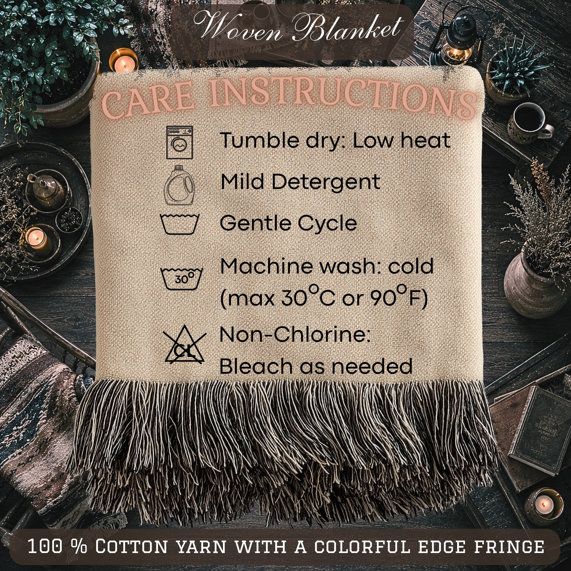 Dark Caballero Woven Blanket – Spanish Swordsman Horseman Throw