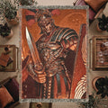 Roman Warrior Woven Blanket – Ancient Legionary Throw