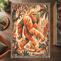 Bigfoot Forest Adventure Woven Blanket